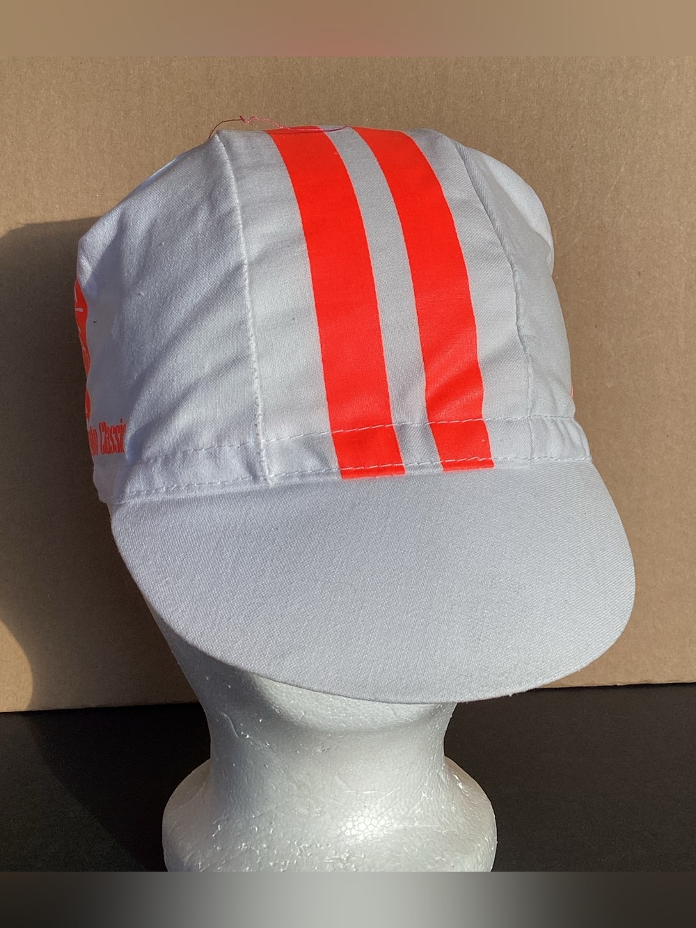 Vintage California lottery old Sacramento classic biking hat made in USA